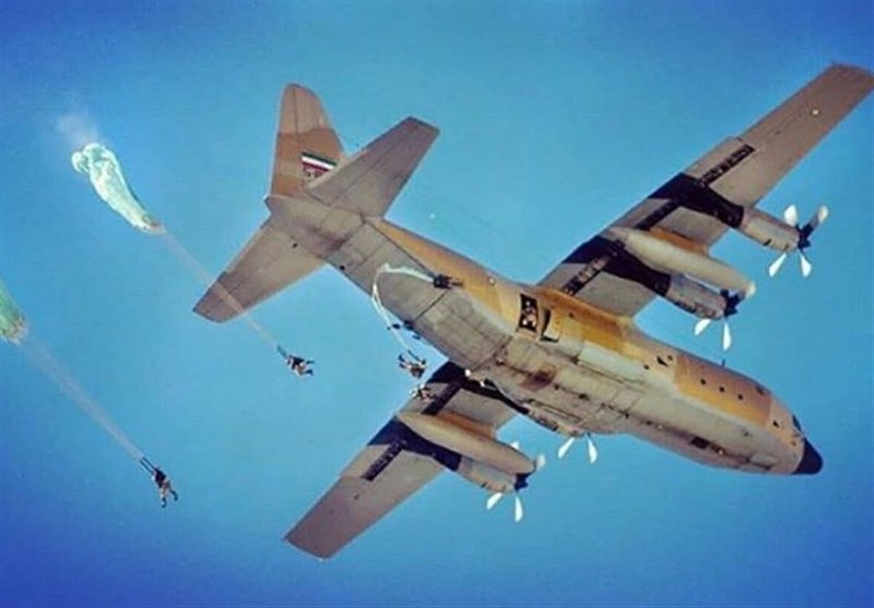اخبار رزمایش| رکورد زنی تیپ ۵۵ هوابرد ارتش در انتقال نیرو