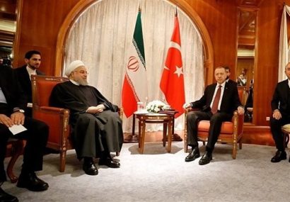 دیدار روحانی و اردوغان پیش از نشست سوچی