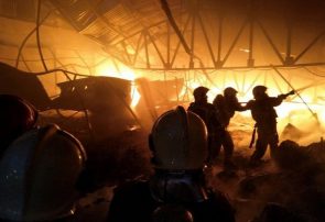 شب سخت و دلهره‌آور تبریز؛ آتش بزرگ بازار تبریز در کمتر از ۴ ساعت اطفاء شد