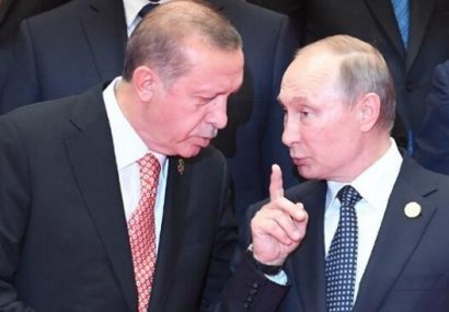 تاکید پوتین و اردوغان بر تشریک مساعی جهت حل بحران سوریه