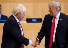 پیگیری توافق تجارت آزاد انگلیس و آمریکا توسط ترامپ و جانسون