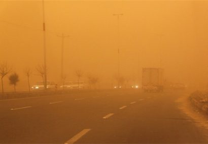 خیزش گرد و خاک در خوزستان و ۶ استان دیگر