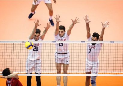 والیبال ایران به ایتالیا باخت