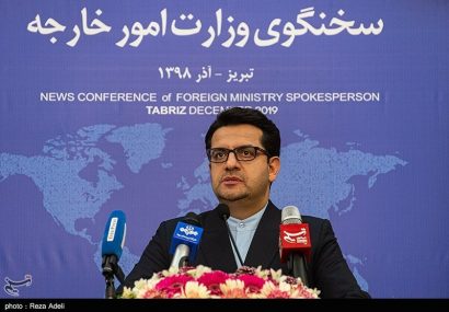 سخنگوی وزارت خارجه: ایران دوستان دوران سختی را فراموش نخواهد کرد