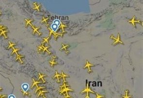 افزایش پروازهای عبوری از آسمان ایران
