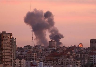 جنگنده‌های صهیونیستی اهدافی را در جنوب نوار غزه بمباران کردند