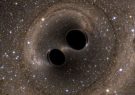 ادغام دو سیاه چاله در یک کهکشان