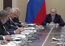بررسی وضعیت کرونا در روسیه در نشست پوتین با اعضای دولت