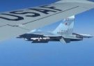 مقابله جنگنده روسیه با یک هواپیمای شناسایی آمریکا
