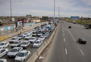 ترافیک در آزادراه قزوین – تهران