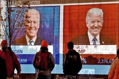 انتخابات آمریکا تاکنون: ترامپ ۲۱۳ – بایدن ۲۳۸ / اعلام نتایج در نوادا متوقف شد