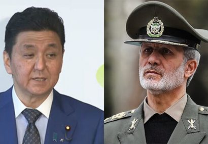 تأکید وزرای دفاع ایران و ژاپن بر لزوم گسترش و تعمیق همکاری های دو جانبه