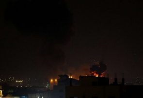 رژیم صهیونیستی، نوار غزه را بمباران کرد