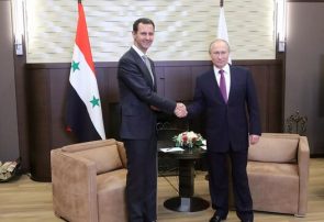پوتین به اسد قول ادامه حمایت از سوریه را داد