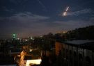 مقابله پدافند هوایی ارتش سوریه با اهداف متخاصم در ریف دمشق