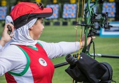 تلاش بانوی کماندار ایران برای کسب مدال بازیهای کشورهای اسلامی
