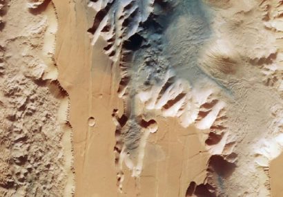 انتشار تصاویری مسحور کننده از مریخ