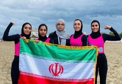 نایب قهرمانی بانوان نجات غریق ایران در قهرمانی جهان