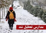 ادارات، مدارس و بانک‌های قم بدلیل کاهش دما تعطیل شد