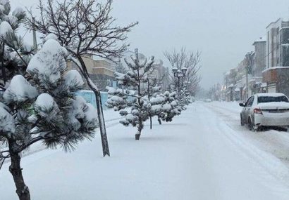 هشدار نارنجی برای تهران/ کاهش دما تا ۸ درجه و بارش برف و باران