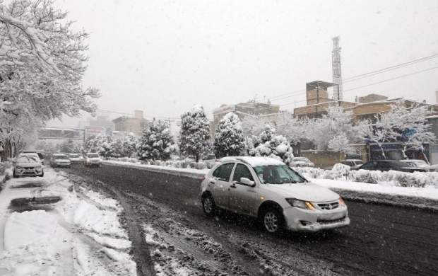 بارش برف و باران در ۱۵ استان