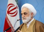 حضور حجت‌الاسلام والمسلمین محسنی اژه‌ای در منزل شهید رئیسی