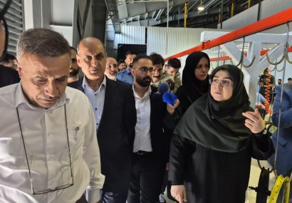بازدید سخنگوی دولت از ۲ مجتمع تولیدی در بندرانزلی