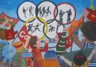 فرانسه به نقاشی‌های کودکان ایرانی نشان افتخار داد
