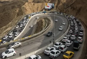 ترافیک سنگین در برخی مبادی ورودی به تهران