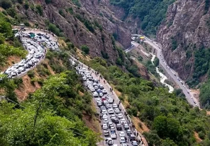 جاده چالوس از ساعت ۲۲ امشب (۱۸ خرداد) مسدود می‌شود