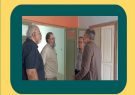 بازدید مسئولان از سینماگران خسارت دیده در جنگ