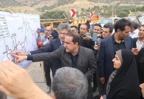 وزیر راه و شهرسازی از پروژه باند دوم تونل آزادی ایلام بازدید کرد