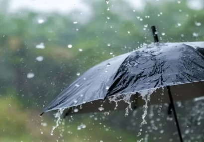 رگبار و رعد و برق در شمال و جنوب شرق کشور
