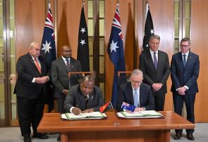 امضای توافق‌نامه نظامی استرالیا و «پاپوآ گینه نو» در سایه گسترش نقش منطقه‌ای چین