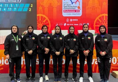 تنیس روی میز قهرمانی آسیا؛ جهانی شدن بانوان ایران با برتری مقابل قزاقستان