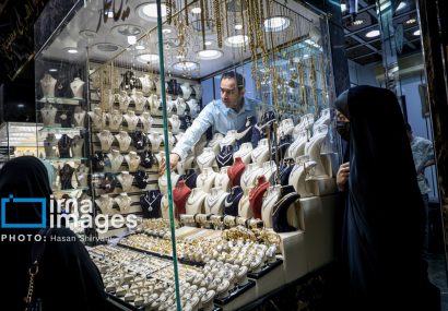 تداوم کاهش قیمت طلا در بازار تهران تداوم کاهش قیمت طلا در بازار تهران