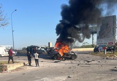 حمله هوایی اسرائیل به جنوب لبنان