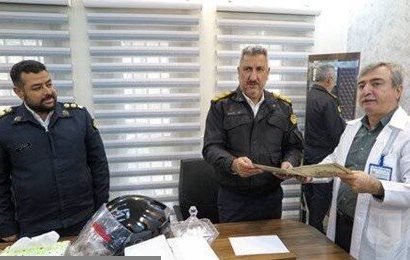 همکاری بیمارستان شهدای هفتم تیر و پلیس راهور برای ارتقای ایمنی موتورسواران