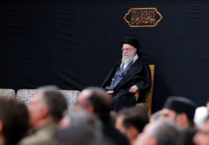دومین شب مراسم عزاداری شهادت حضرت فاطمه زهرا (س) با حضور رهبر معظم انقلاب