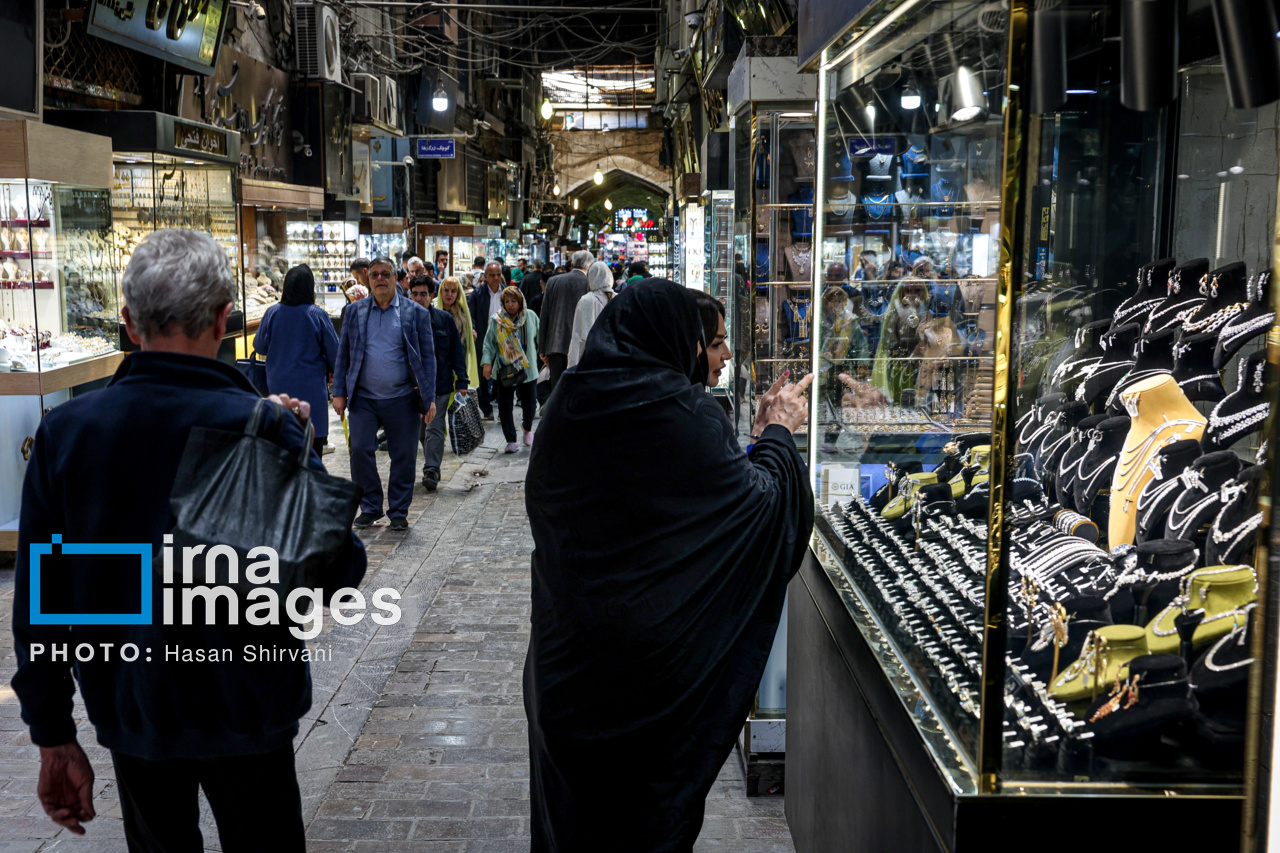 افزایش قیمت طلا در بازار تهران افزایش قیمت طلا در بازار تهران