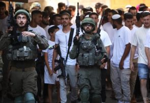 حمله شهرک نشینان صهیونیست به شهروندان ایتالیا و کانادا در کرانه باختری