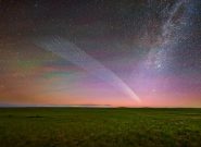 عکس روز ناسا از یک دنباله‌دار مصنوعی