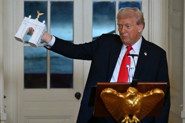 دستور ترامپ برای ساخت طاق نصرت ۷۶ متری در واشنگتن